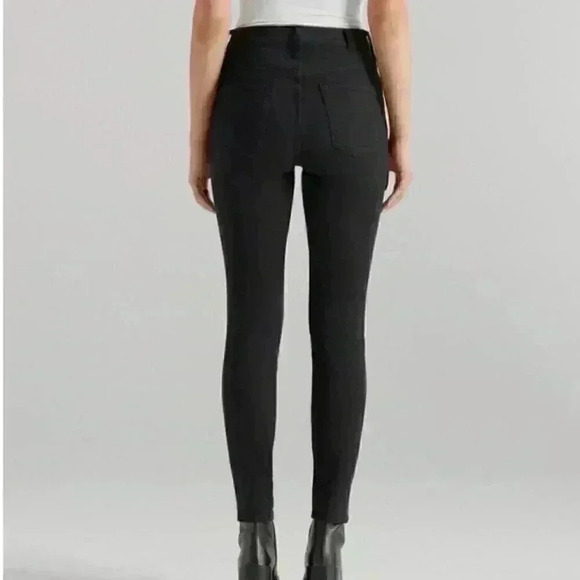 NWT Edwin Candice High Rise Skinny Jeans in Black - Picture 4 of 9